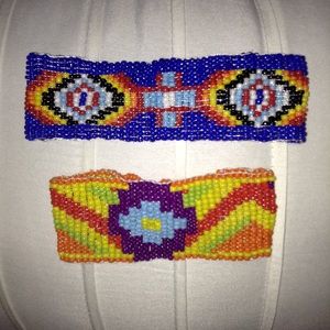 Colorful Tribal Beaded Wristbands